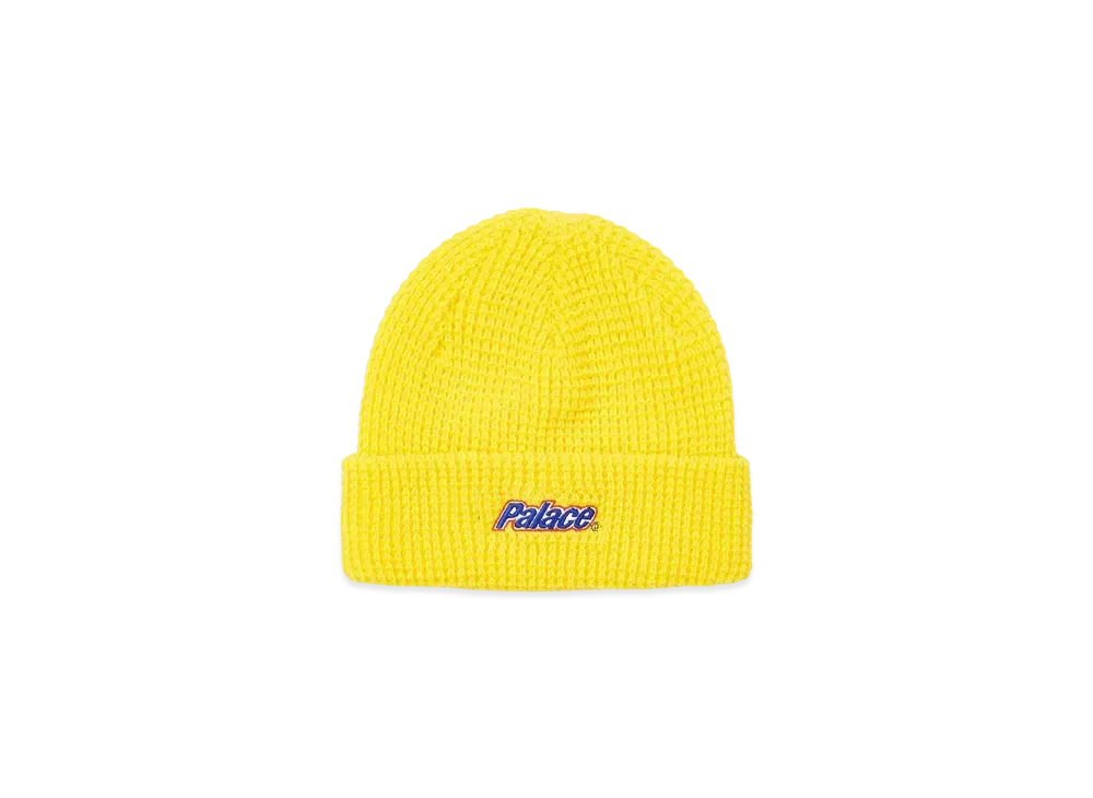 PALACE Lowercase Font Beanie "Yellow"