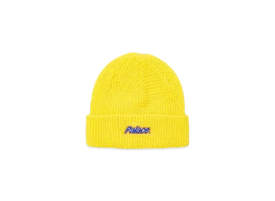 PALACE Lowercase Font Beanie "Yellow"