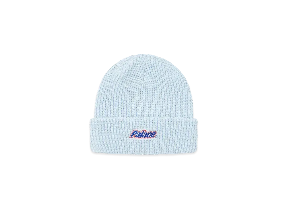 PALACE Lowercase Font Beanie "Light Blue"