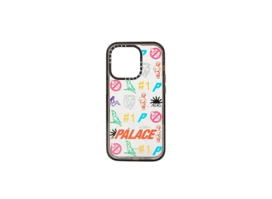 PALACE Casetify Impact Phone Case "Clear / Black"