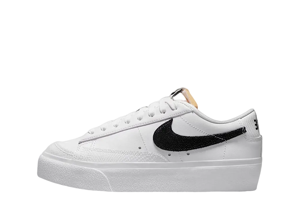 Nike Women's Blazer Low Platform "White/Black/Stingray"
