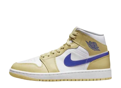 Nike Women's Air Jordan 1 Mid "Lemon Wash"