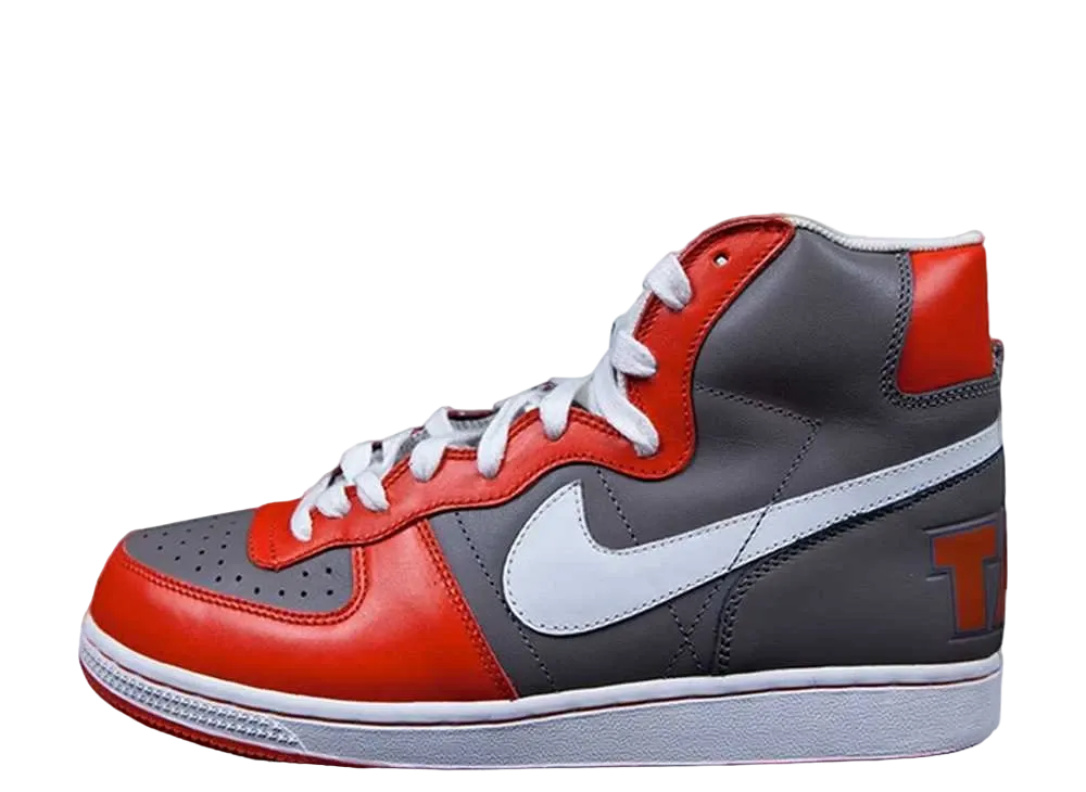 ナイキ ターミネーター ズーム ハイ アマー "ソフト グレイ/ホワイト オレンジ フラッシュ バーシティ パープル"