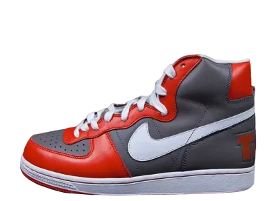 Nike Terminator Zoom High Amar'e "Soft Grey/White Orange Flash Varsity Purple"