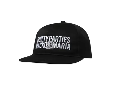 Black Eye Patch WACKO MARIA Snapback Cap "Black"