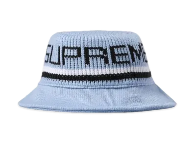 Supreme Knit Logo Crusher "Blue"