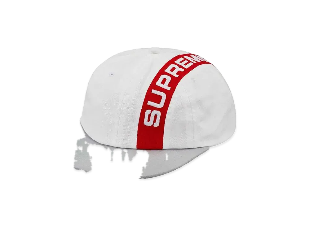 Supreme Stripe 6-Panel "White"