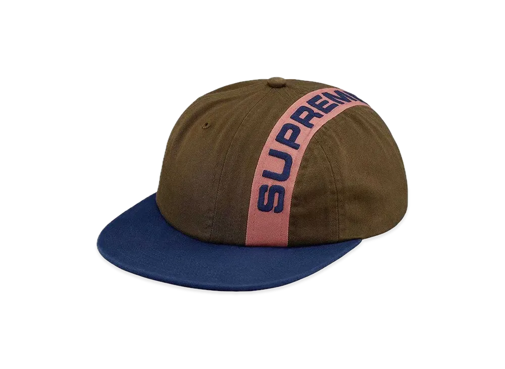 Supreme Stripe 6-Panel "Moss"