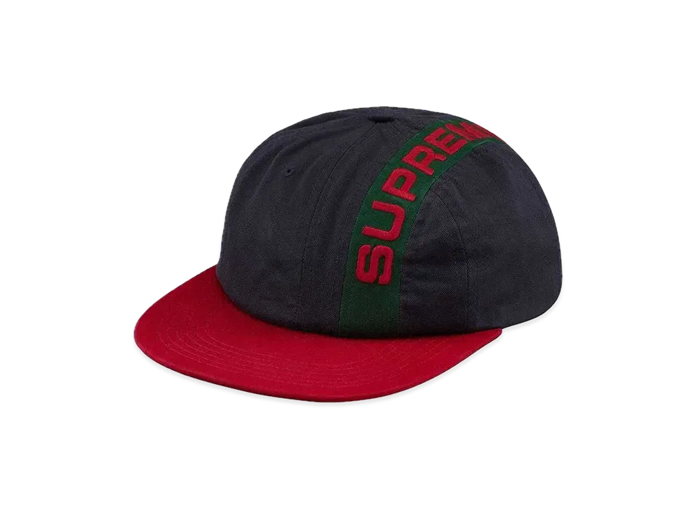 Supreme Stripe 6-Panel "Navy"