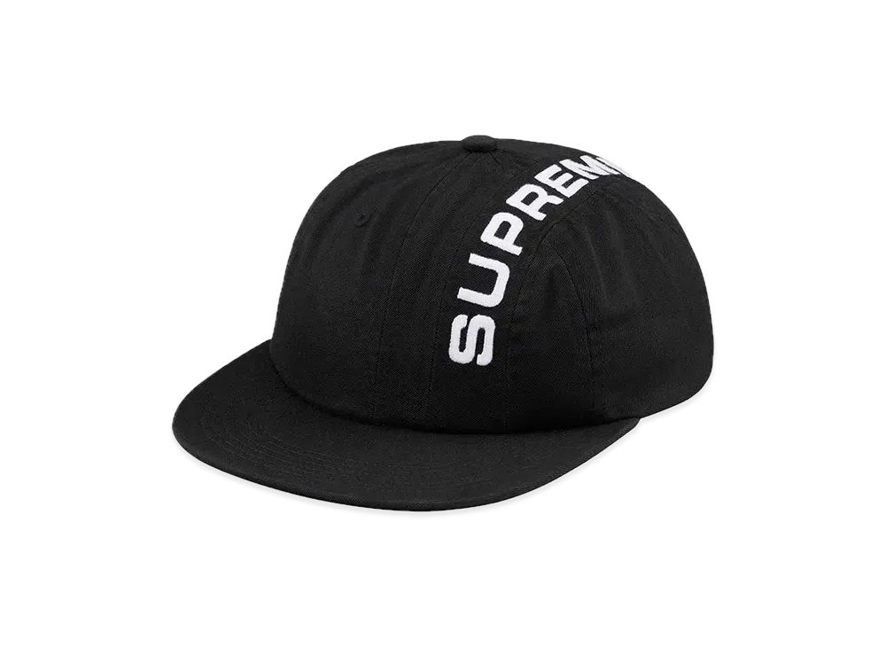 Supreme Stripe 6-Panel "Black"