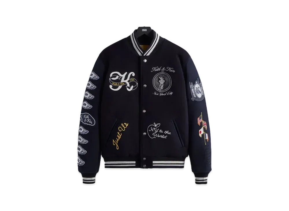 Kith Wool Varsity Jacket "Kindred"