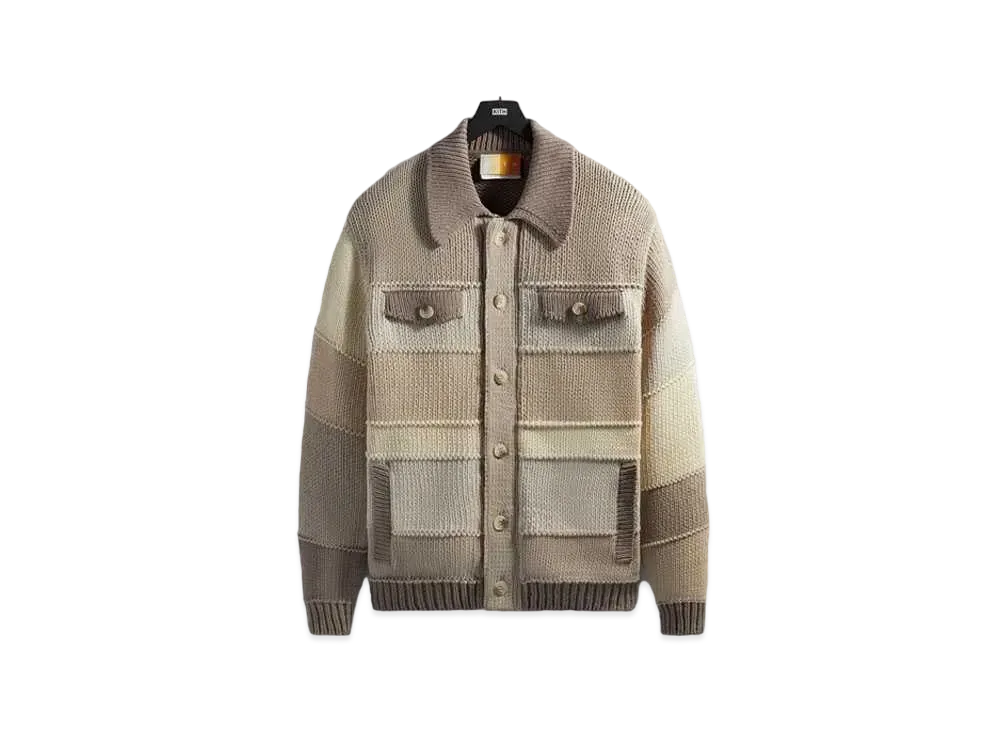 Kith Stiles Knit Trucker Jacket "Hallow"