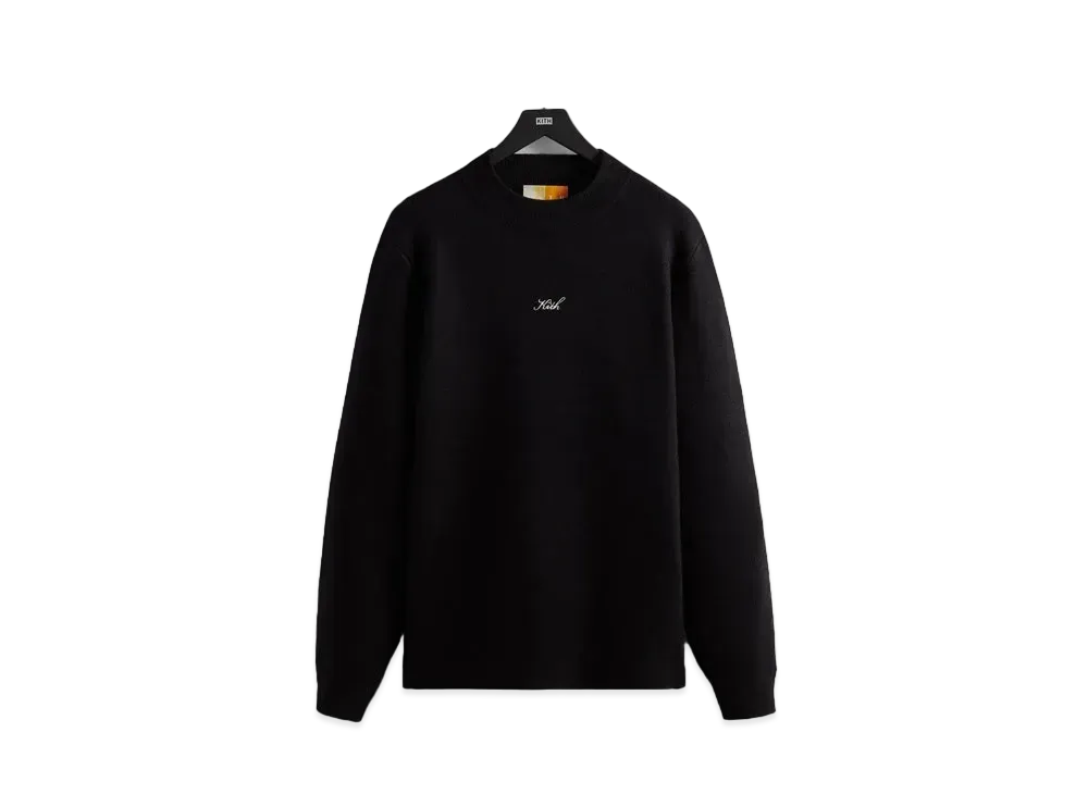 Kith Long Sleeve Mock Neck "Black"