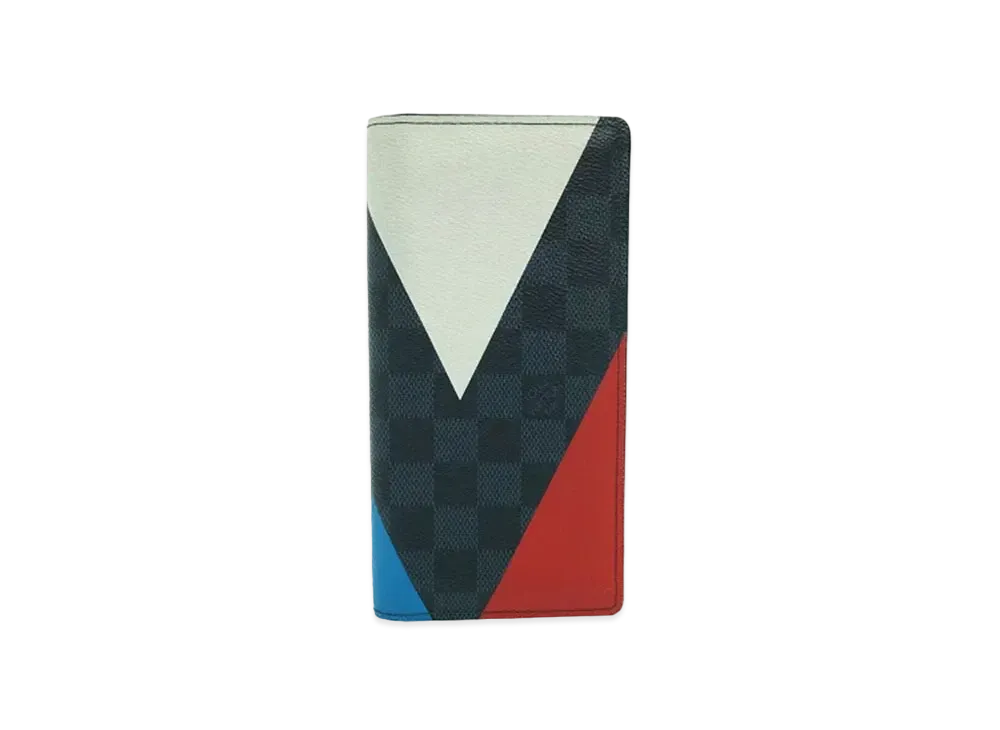 Louis Vuitton Brazza Wallet Damier Cobalt Regatta