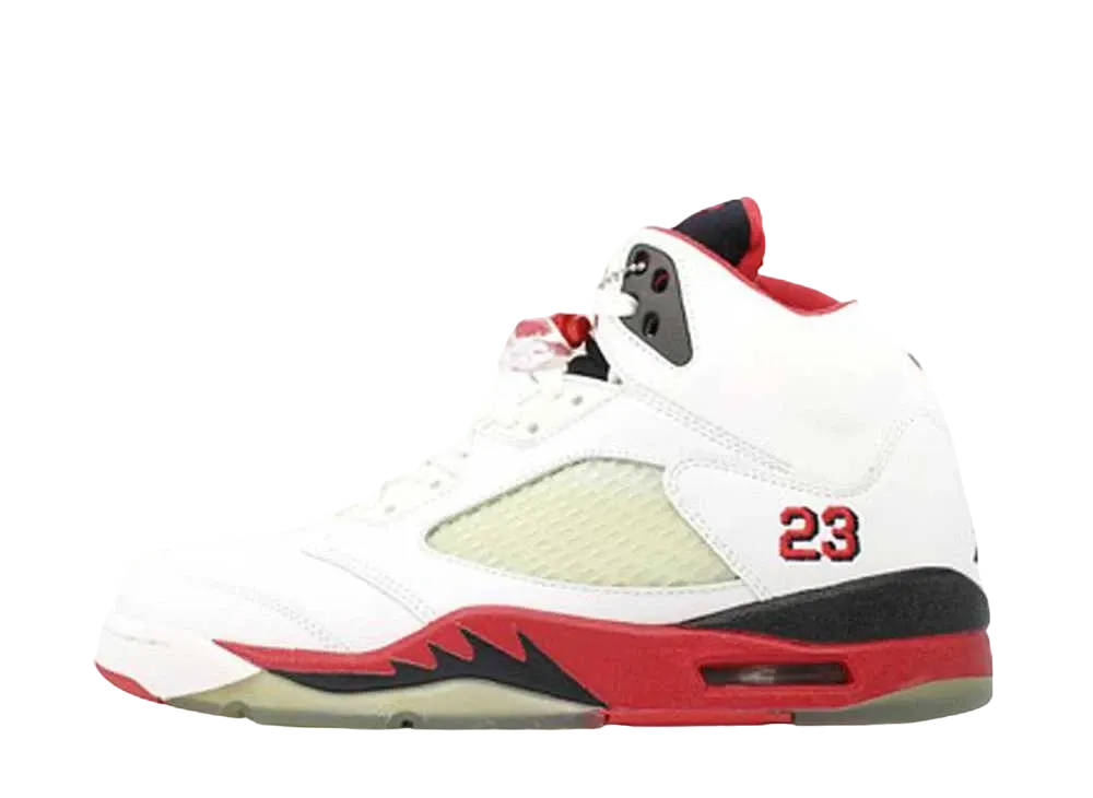 Nike Air Jordan 5 Retro "Fire Red/Black Tongue" (2006)