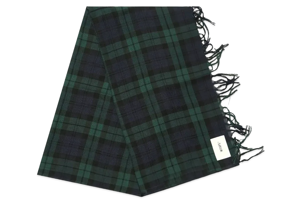 Wtaps Wrap / Scarf / Cotton "Green"