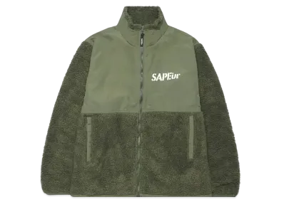 SAPEur LIGHT PILE JACKET "Olive"