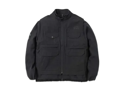 The North Face x Invincible Designed By Shinsuke Nakada 2 In 1 Denali Jacket "Charcoal Gray"