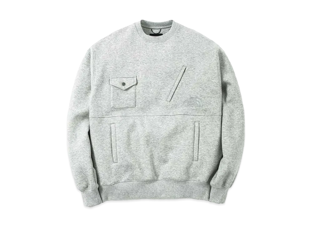 The North Face x Invincible Designed By Shinsuke Nakada Pocket Crew "Gray"