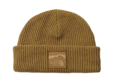The North Face x Invincible Designed By Shinsuke Nakada Logo Beanie "Beige"