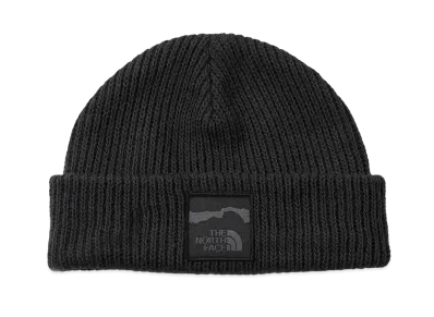 The North Face x Invincible Designed By Shinsuke Nakada Logo Beanie "Charcoal Gray"