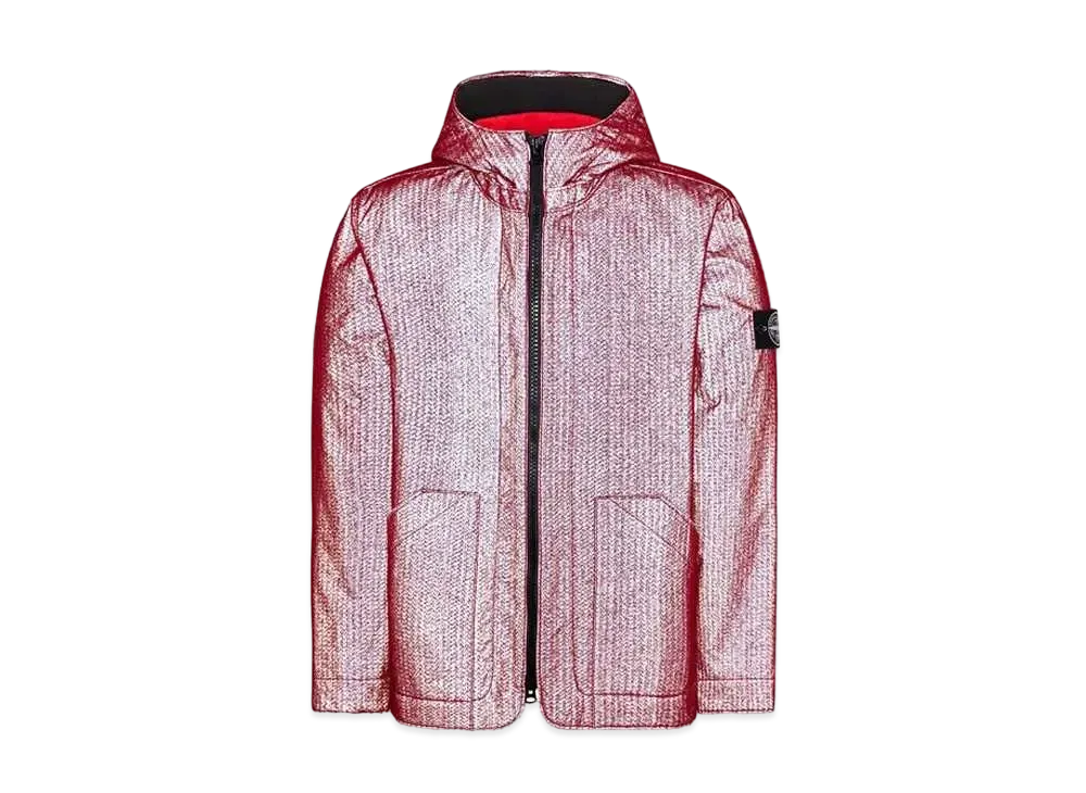 Stone Island 43199 Needle Punched Reflective "Red"