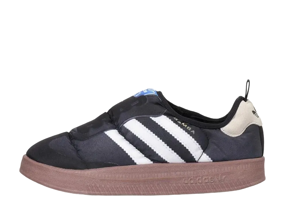 adidas Puffylette "Footwear White/Core Black/Gum"