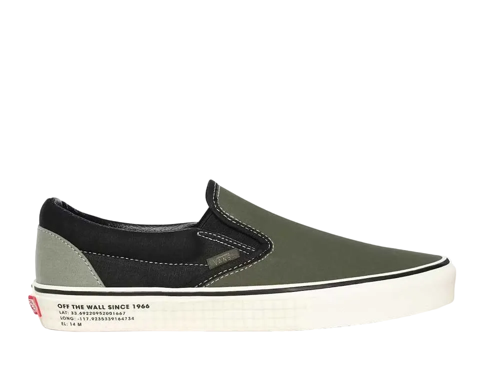 Vans Classic Slip-On 66 Supply "Green Black"
