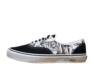 ミスターカートゥーン × バンズ オーセンティック シンジケート "ブラックデニム/ホワイト"