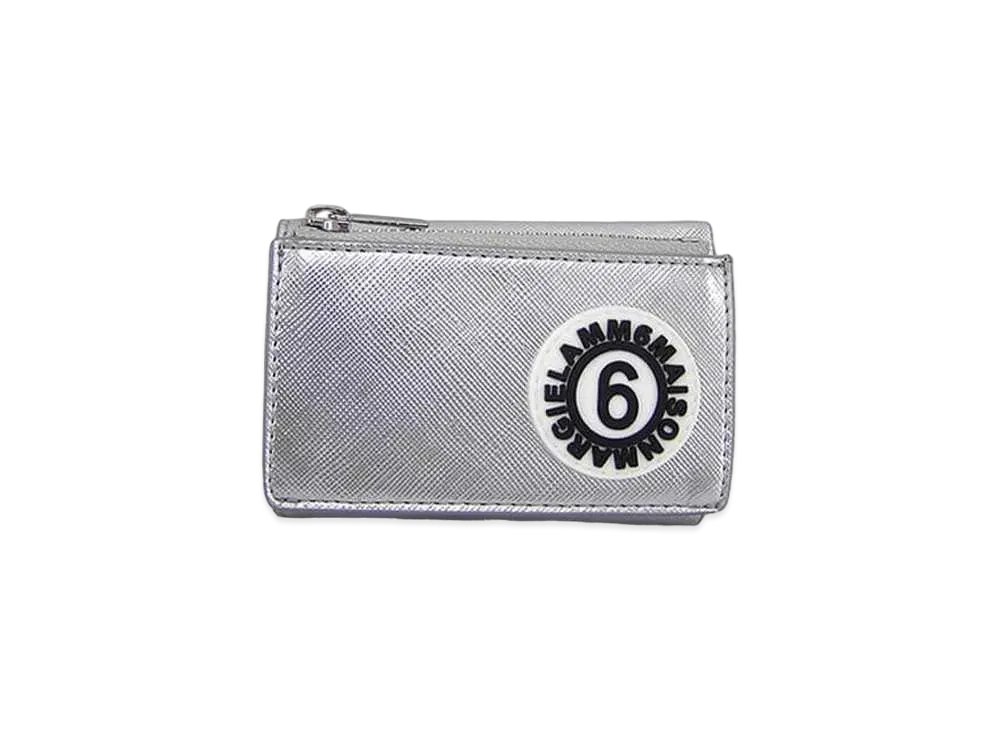 Maison Margiela Small Zip Wallet "Silver"