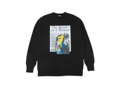 GOD SELECTION XXX Crew Neck Sweat Shirt GX-A23-CN-01 "Black"