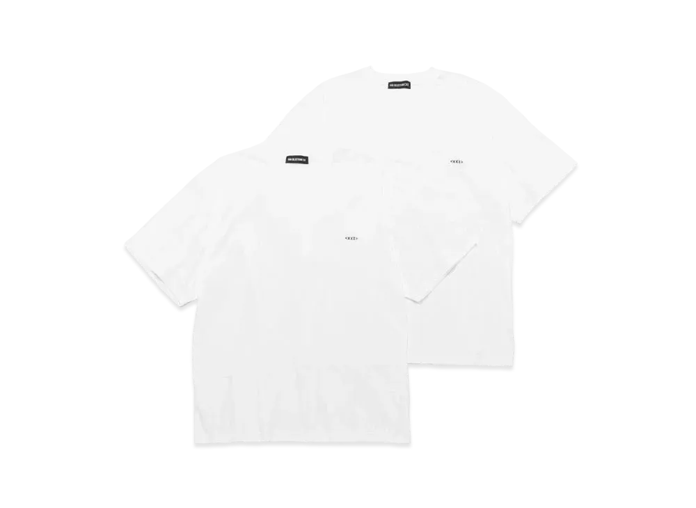 GOD SELECTION XXX T-SHIRT (2PIECE 1PACK) GX-A23-TT-01 "White"