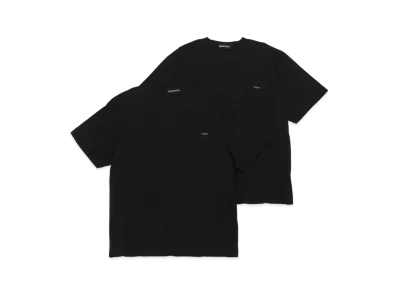 GOD SELECTION XXX T-SHIRT (2PIECE 1PACK) GX-A23-TT-01 "Black"