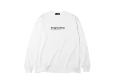 GOD SELECTION XXX Long Sleeve T-Shirt GX-A23-LT-02 "White"