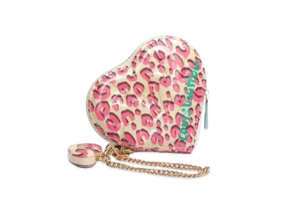 Louis Vuitton Coeur Coin Purse Vernis Leopard "Broncorail"