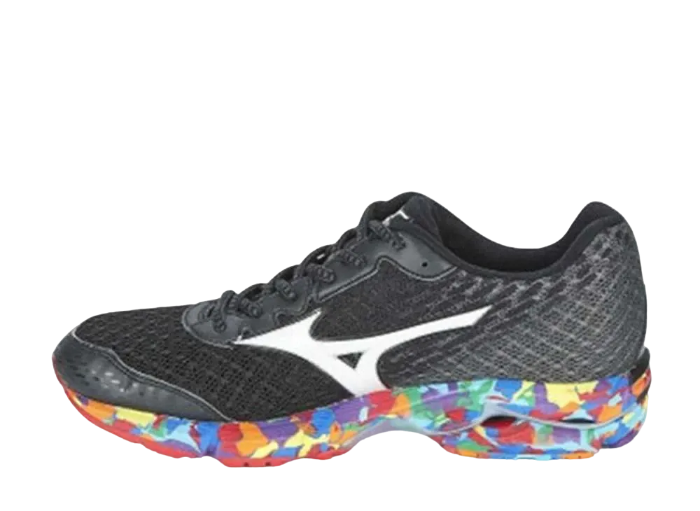 ミズノ ウェブ ライダー 19 "ブラック/ニジ"