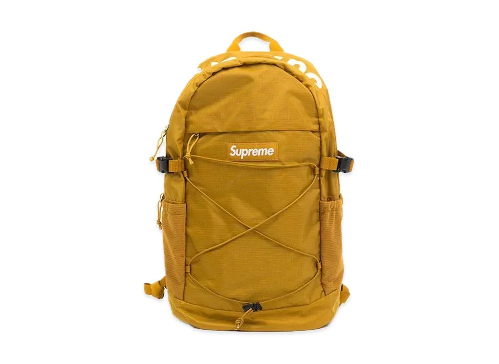 Supreme SS16 210 Denier Cordura Backpack "Gold"