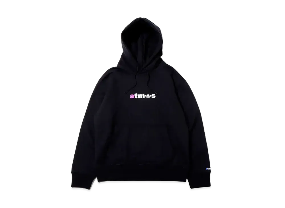 atmos x adidas Logo Hoodie "Black"