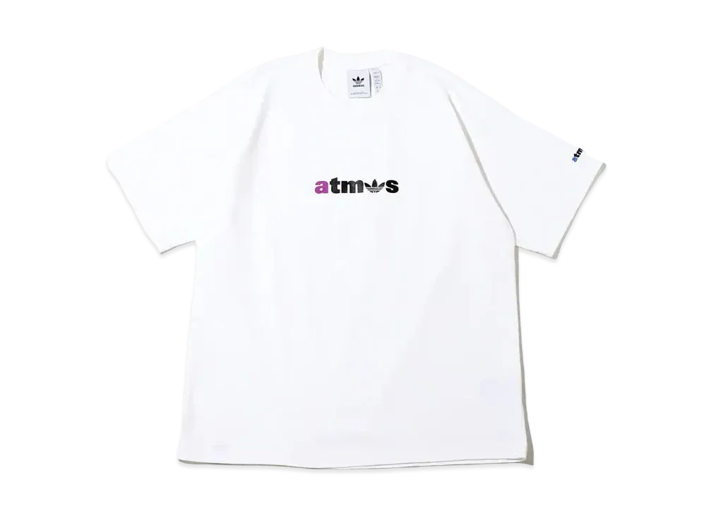 atmos x adidas Logo Tee SS "White"