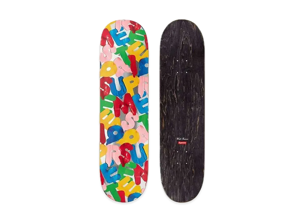 Supreme Balloons Skateboard "Silver"