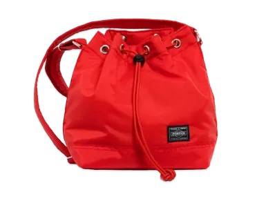 PORTER x Comme des Garçons Kinnchaku Bag "Red"