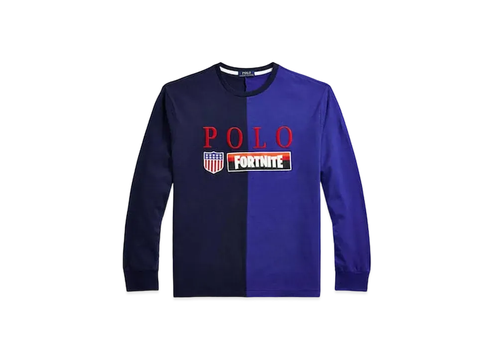 Polo Ralph Lauren x fortnite Long Sleeve Shirt "Navy Multi"