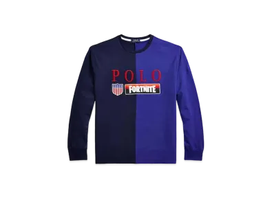 Polo Ralph Lauren x fortnite Long Sleeve Shirt "Navy Multi"
