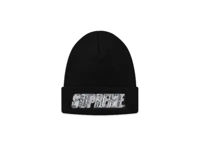 Supreme Sequin Beanie "Black"
