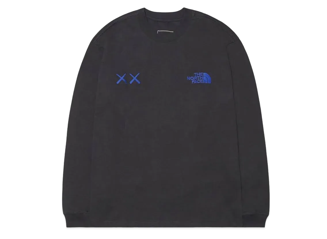 The North Face Kaws L/S Tee "Asphalt Grey"