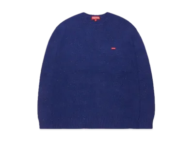 Supreme Small Box Speckle Sweater "Royal"
