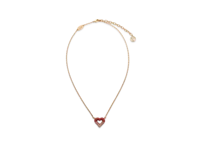 Louis Vuitton Strass Heart Necklace