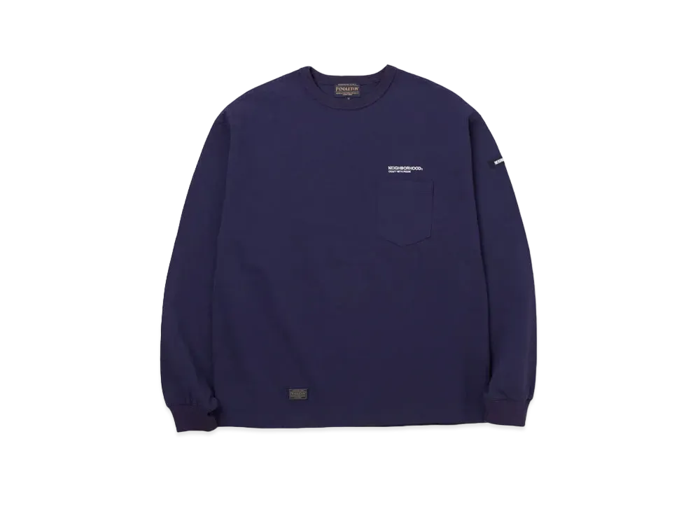 NEIGHBORHOOD x PENDLETON . CN LS . CO "Navy"