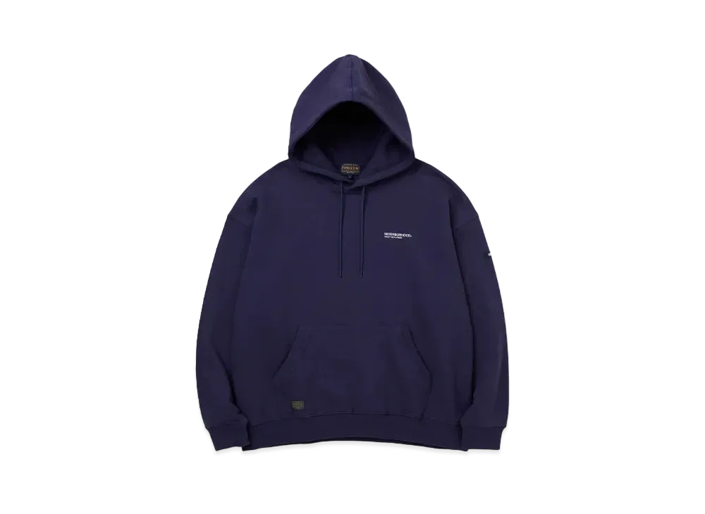 NEIGHBORHOOD x PENDLETON . Hooded LS . CO "Navy"