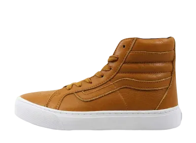 Vans SK8 Hi Cup "Gold Leather"
